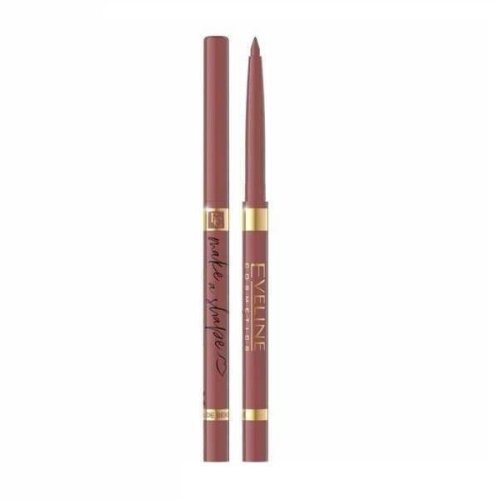 Creion pentru buze, eveline cosmetics, make a shape, automatic lip liner, waterproof, nuanta 02 nude beige