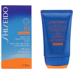 Crema anti-imbatranire cu factor de protectie solara 30 - shiseido wet force expert sun aging protection cream spf 30, 50ml
