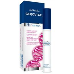 Crema antirid contur ochi - gerovital h3 retinol anti-wrinkle eye contour cream, 15ml