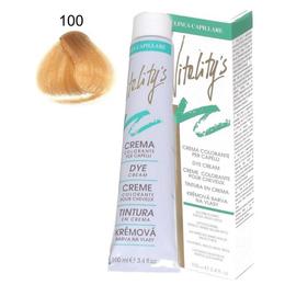 Crema coloranta permanenta - vitality's linea capillare dye cream, nuanta 100 natural ultrablond, 100ml