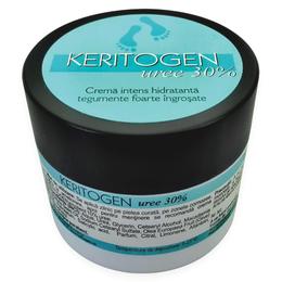 Crema intens hidratanta pentru tegumente foarte ingrosate keritogen uree 30% herbagen, 50g
