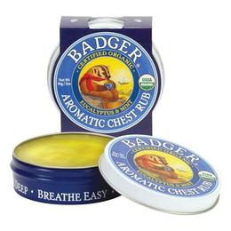Crema / mini balsam aromatic pentru desfundarea nasului si respiratie regulata badger chest rub 21 g