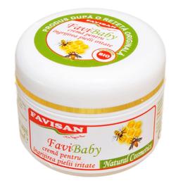 Crema pentru ingrijirea pielii iritate favibaby favisan, 30ml