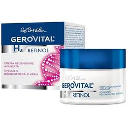 Crema regenerare avansata - gerovital h3 retinol advanced regenerating cream, 50ml