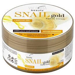Crema universala cu extract de melc si ulei de argan camco snail gold, 200ml