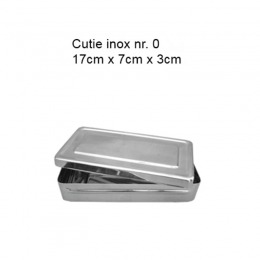 Cutie instrumentar inox - prima instruments stainless steel boxes nr 0