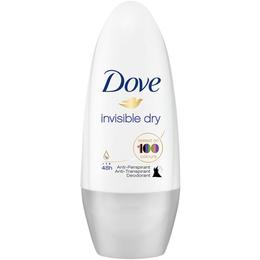 Deodorant roll-on antiperspirant dove invisible dry 48h 50 ml