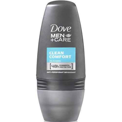 Deodorant roll-on pentru barbati - dove men care clean comfort 48h, 50 ml
