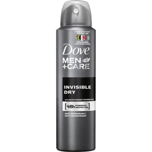 Deodorant spray pentru barbati - dove men care invisible dry 48h, 150 ml