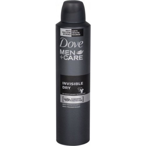 Deodorant spray pentru barbati - dove men care invisible dry 48h, 250 ml