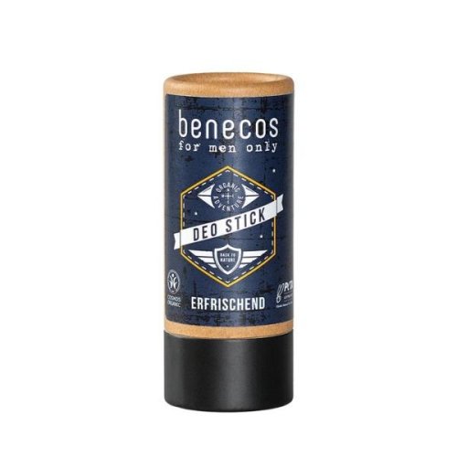 Deodorant stick bio pentru barbati, cu bicarbonat - benecos, 40g
