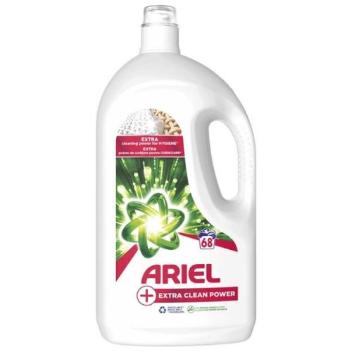 Detergent automat lichid - ariel + extra clean power, 68 spalari, 3740 ml
