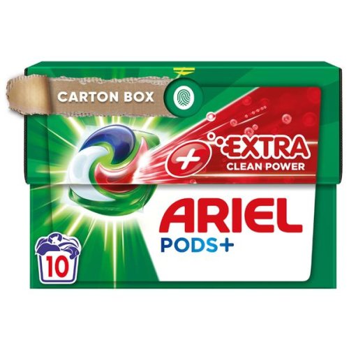 Detergent capsule - ariel pods+ extra clean power, 10 buc