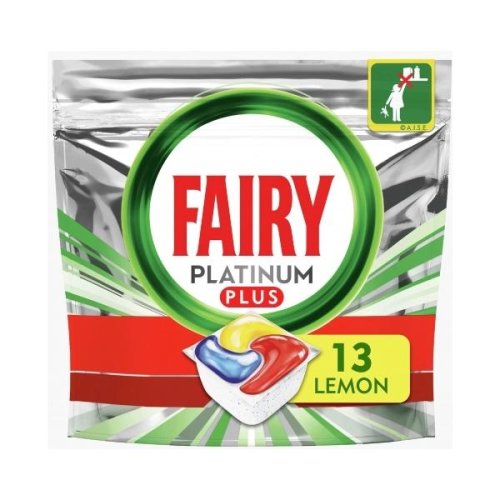 Detergent capsule pentru masina de spalat vase - fairy platinum plus, 13 capsule