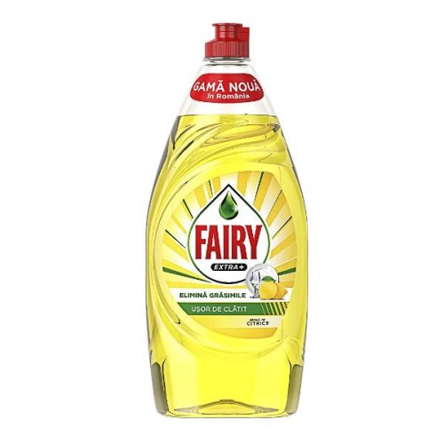 Detergent de vase cu aroma de citrice - fairy extra+ aroma de citrice, 900 ml
