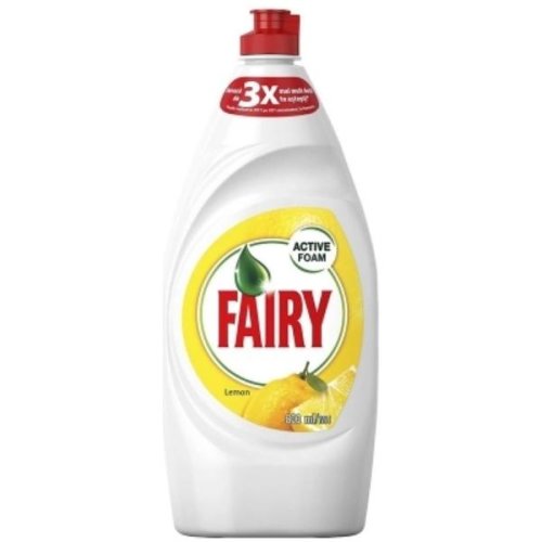 Detergent de vase cu aroma de lamaie - fairy active foam lemon, 800 ml
