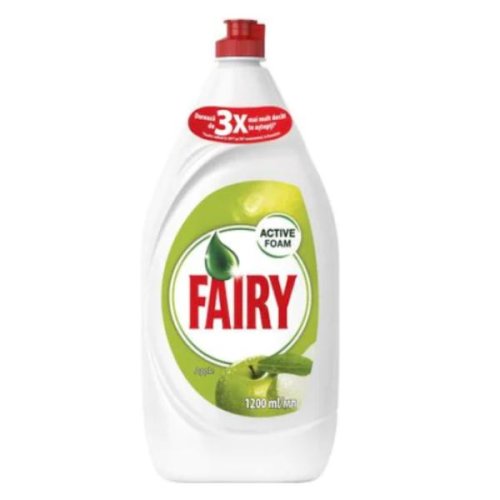 Detergent de vase cu aroma de mar - fairy active foam apple, 1200 ml