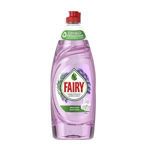 Detergent de vase cu lavanda si rozmarin - fairy natural scents lavender   rosemary, 650 ml