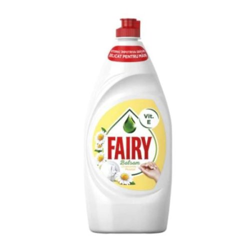 Detergent de vase cu musetel pentru piele sensibila - fairy sensitive balsam chamomile, 400ml