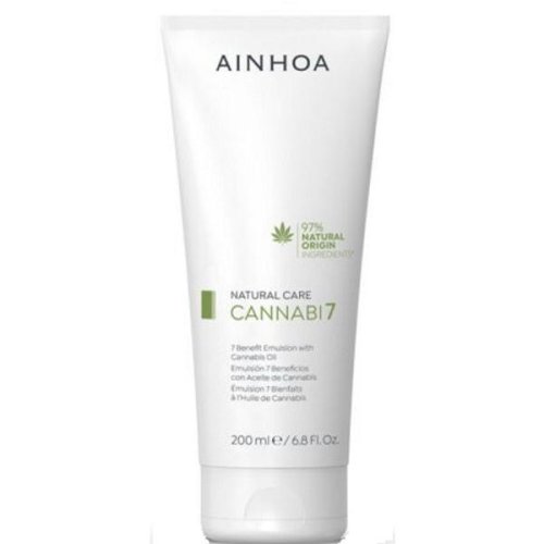 Emulsie faciala cu ulei de canabis - ainhoa natural care cannabi7 7 benefit emulsion with cannabis oil, 200 ml