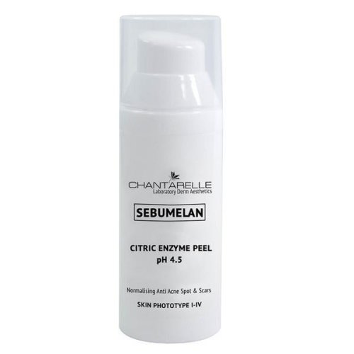Exoliant chantarelle sebumelan holistic citric enzyme peel ph 4.5 anti acne spot   scars cd042050, 50ml