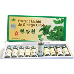 Extract lichid de ginkgo biloba l l plant, 10 fiole