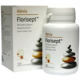Florisept alevia, 20 comprimate