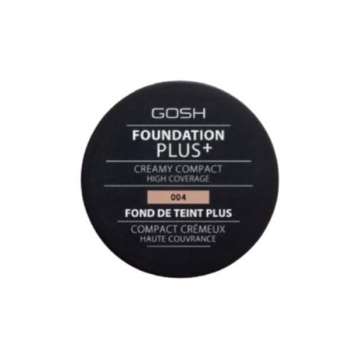 Fond de ten foundation plus + creamy compact 004 natural, gosh, 9g