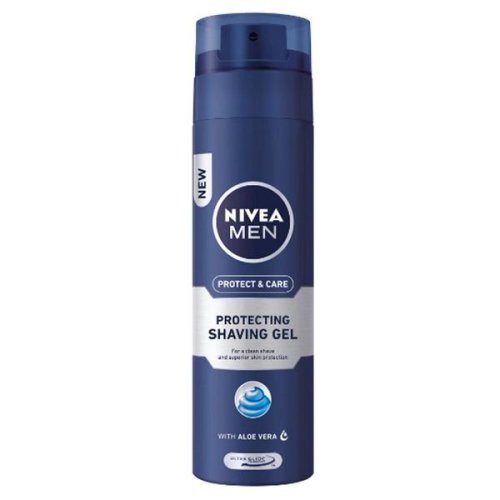 Gel de ras - nivea men protect   care protecting shaving gel, 200 ml