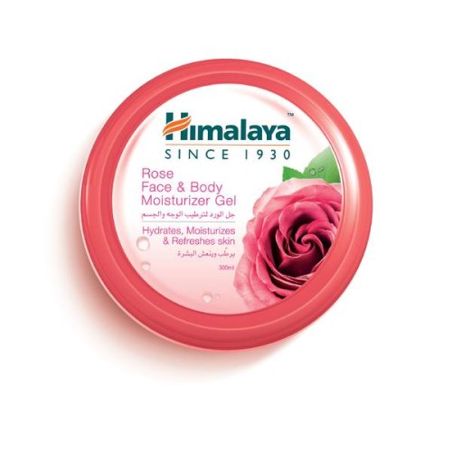 Gel hidratant pentru corp si ten cu extract de trandafir - himalaya rose face   body moisturizer gel, 300ml