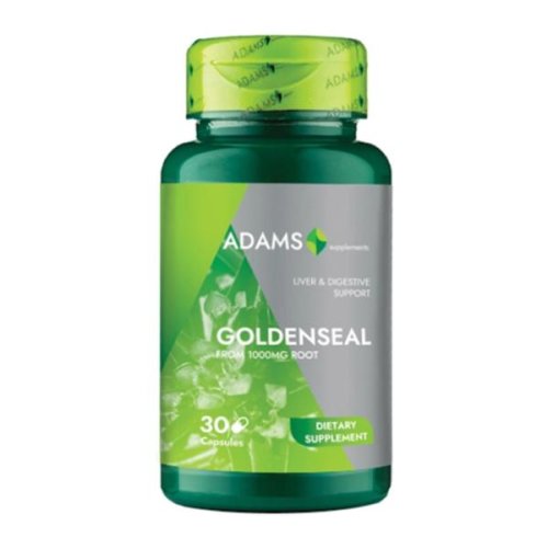 Gentiana 1000 mg adams supplements goldsenseal liver   digestive support, 30 capsule