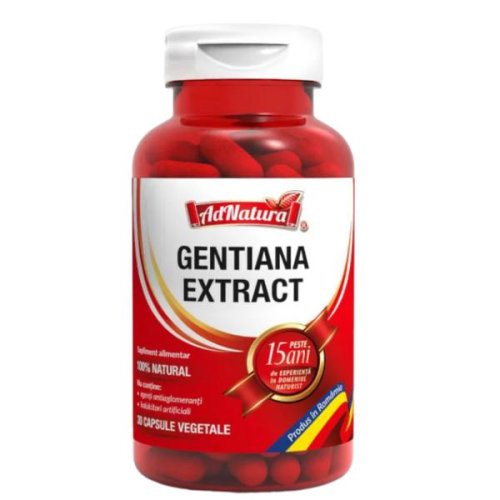 Gentiana adnatura, 60 capsule