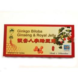 Ginkgo biloba+ginseng+roy jelly l l plant, 10 fiole x 100ml