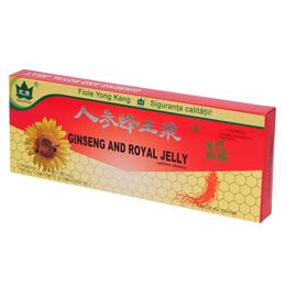 Ginseng si royal jelly yong kang, 10 fiole x 10 ml