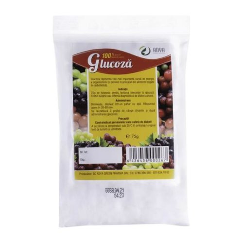 Glucoza adya green pharma, 75 g