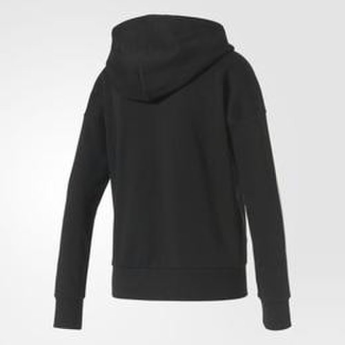Hanorac barbati adidas performance essentials 3 stripes full zip hoodie s97059, l, negru