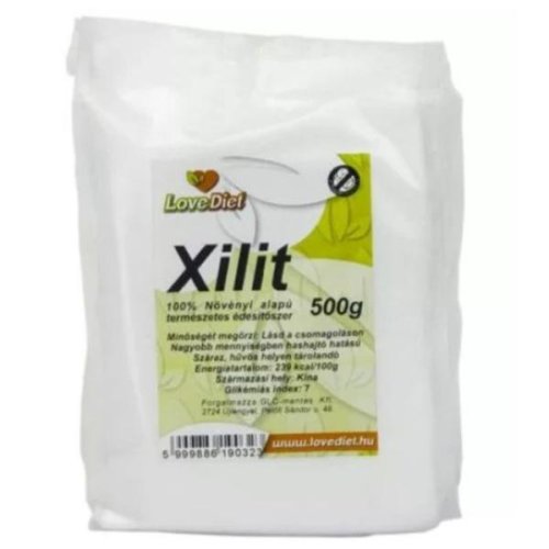 Indulcitor natural xilit - love diet, 500 g