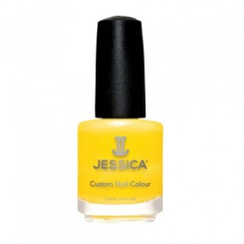 Lac de unghii - jessica custom nail colour 1140 yellow, 14.8ml