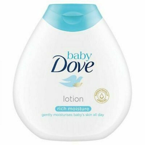 Lotiune hidratanta de corp pentru bebelusi - baby dove lotion rich moisture, 200 ml