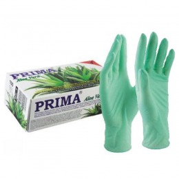 Manusi latex aloe vera marimea s - prima latex examination gloves aloe vera powder free s