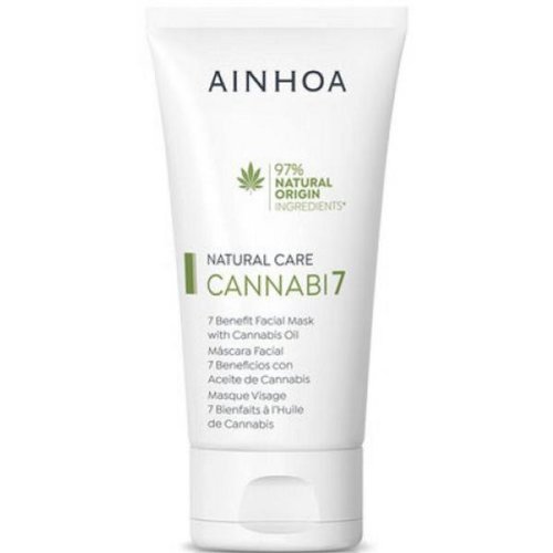 Masca faciala cu ulei de canabis - ainhoa natural care cannabi7 7 benefit facial mask with cannabis oil, 50 ml