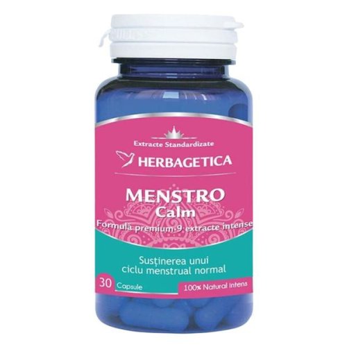 Menstro calm herbagetica, 30 capsule