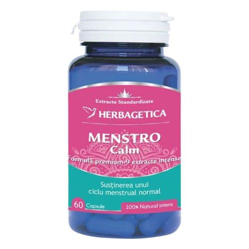 Menstro calm herbagetica, 60 capsule