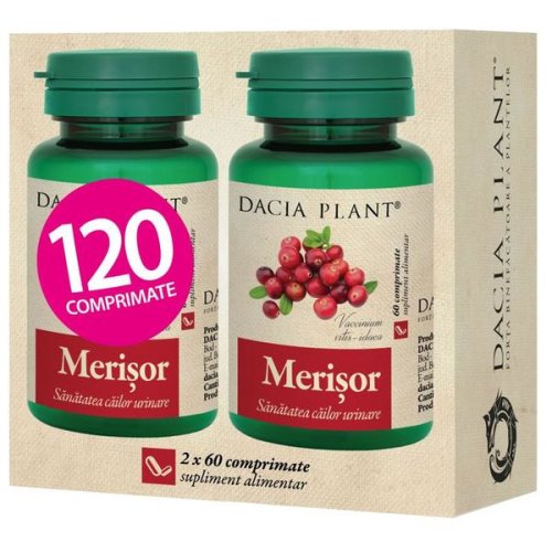 Merisor dacia plant, 60 comprimate 1+1 gratis