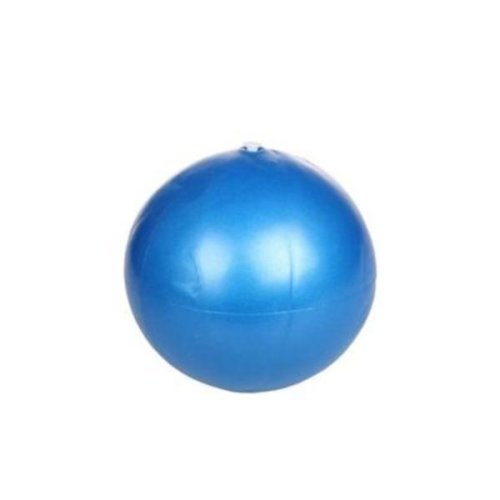  minge mica cu suprafata anti-alunecare pentru fitness, pilates, gimnastica, recuperare, overball 25 cm, albastra, merco 
