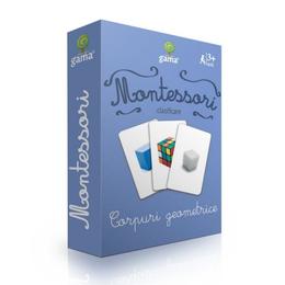 Montessori. clasificare - corpuri geometrice, editura gama
