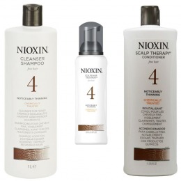 Nioxin - pachet maxi system 4 pentru parul cu tendinta notabila de subtiere, fin si vopsit