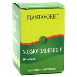 Normoponderol plantavorel, 40 tablete