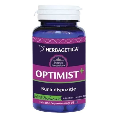 Optimist+ herbagetica, 30 capsule