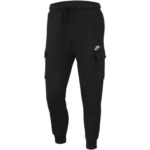 Pantaloni barbati nike sportswear club fleece cargo cd3129-010, l, negru
